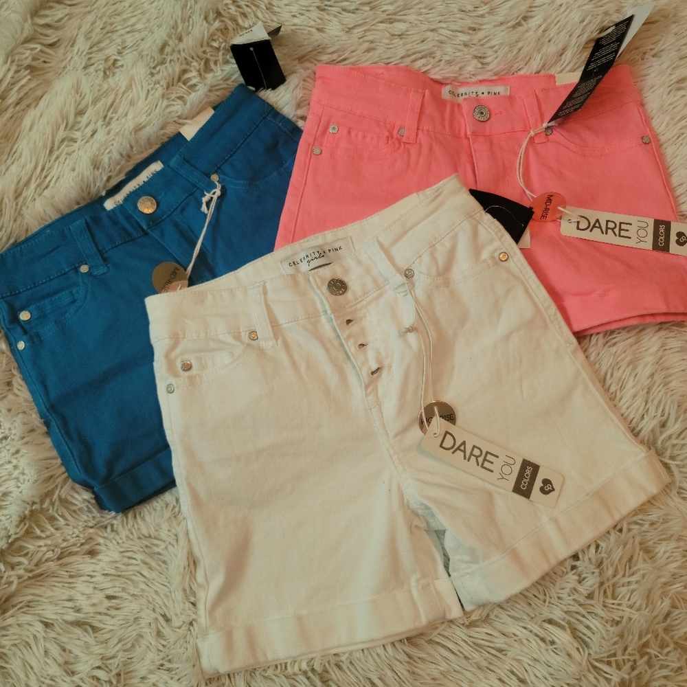 NWT  3 pairs of shorts size 10